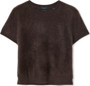 AllSaints Rebel Short Sleeve Cashmere Sweater