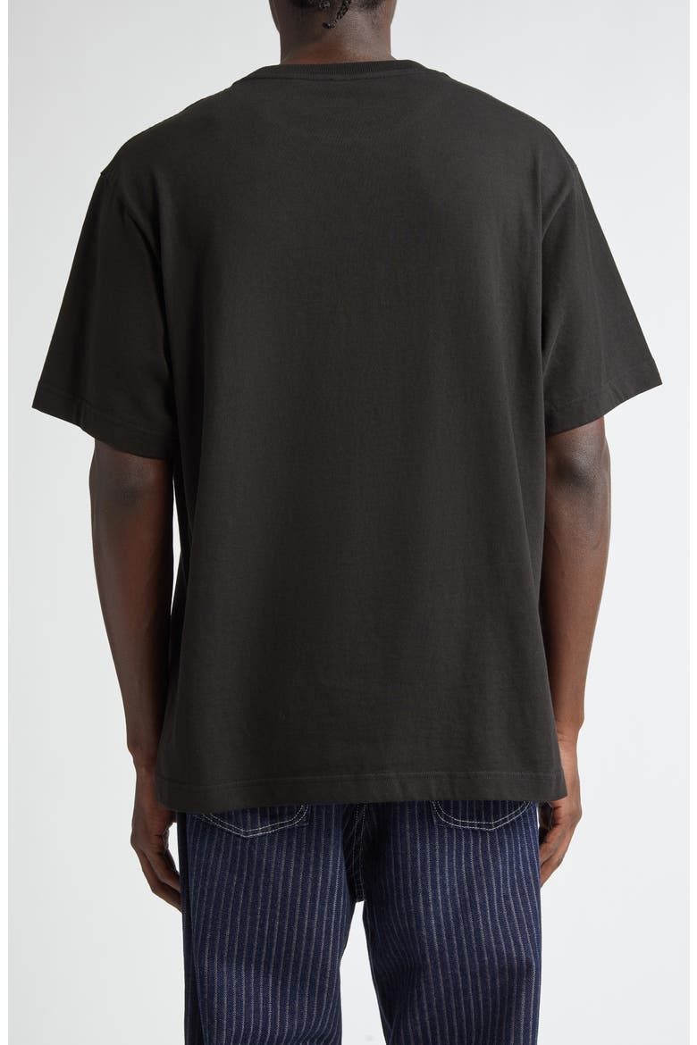 Lucky Tiger Oversize Graphic T-Shirt, Alternate, color, BLACK