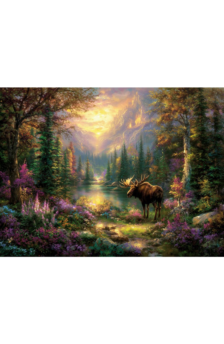 Sunsout Moose Hollow 500 piece Jigsaw Puzzle for Adults, Alternate, color, Multicolor