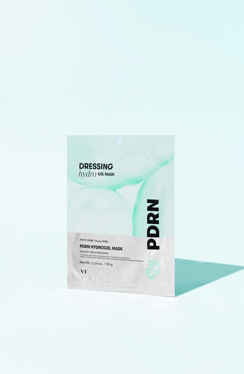 VT COSMETICS PDRN Hydrogel Mask, Alternate, color, Silver/ Green