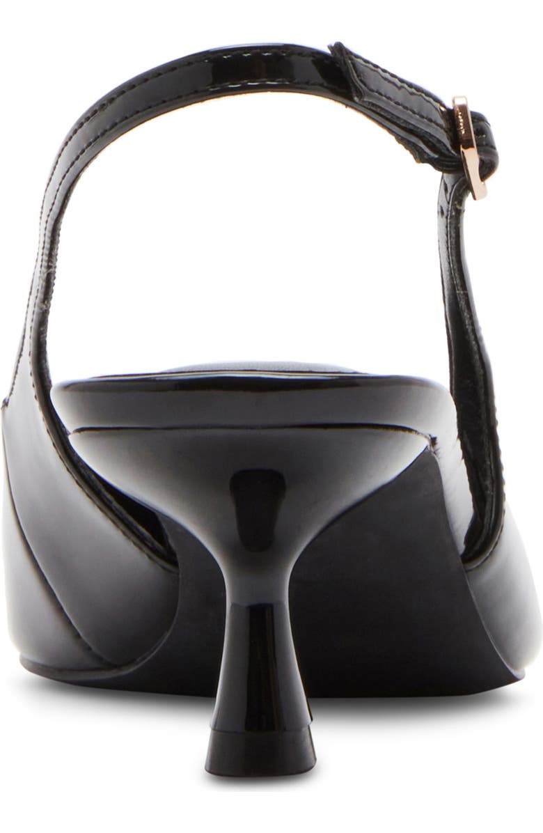 Madden Girl Vogue Pointed Toe Slingback Pump, Alternate, color, Black Patent