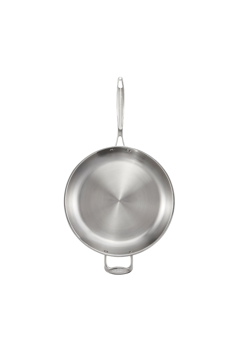iconiX™ 12.5" Frypan, Alternate, color, SILVER