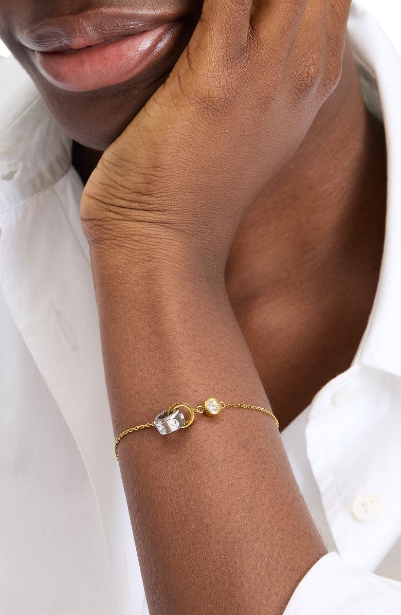 Kate Spade New York interlink chain bracelet, Alternate, color, 