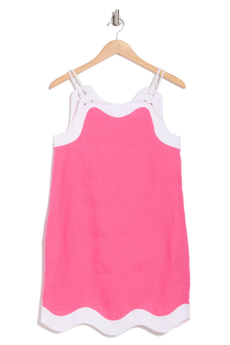 Renata Linen Sundress, Alternate, color, BLOSSM WHITE