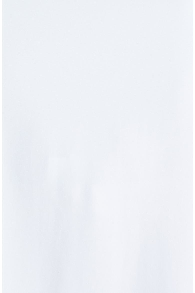 Band Collar Ruffled Shirt, Alternate, color, IVORY