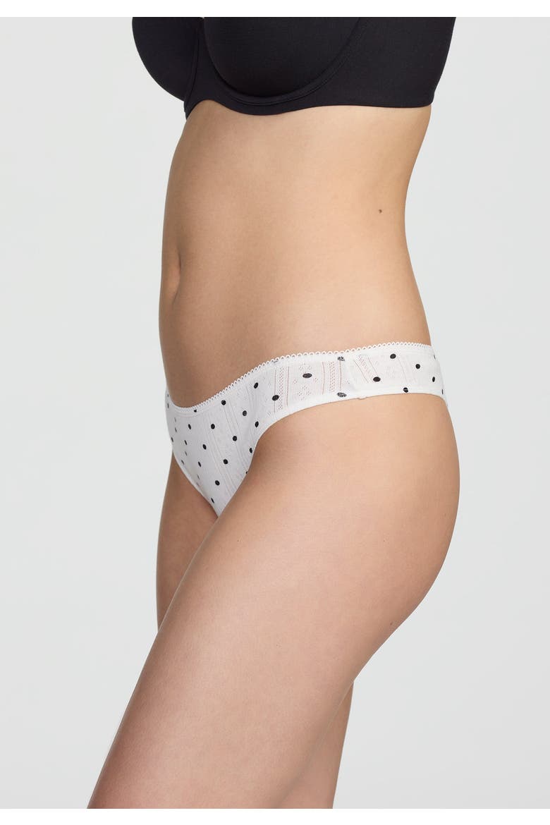 The Thong, Alternate, color, SALT POLKA DOT