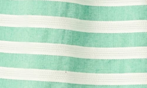 ENGLISH FACTORY ENGLISH FACTORY STRIPE COTTON MIDI DRESS 