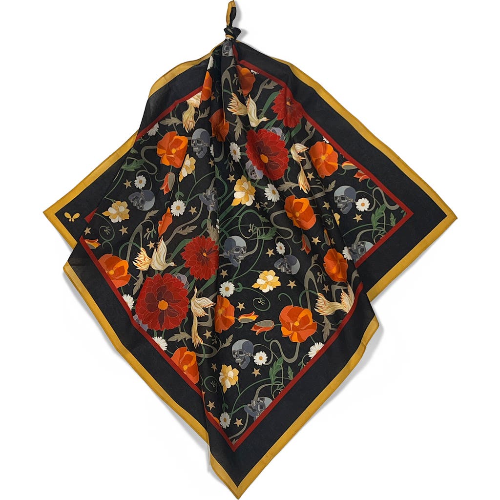 Henelle Cotton Bandana In Black