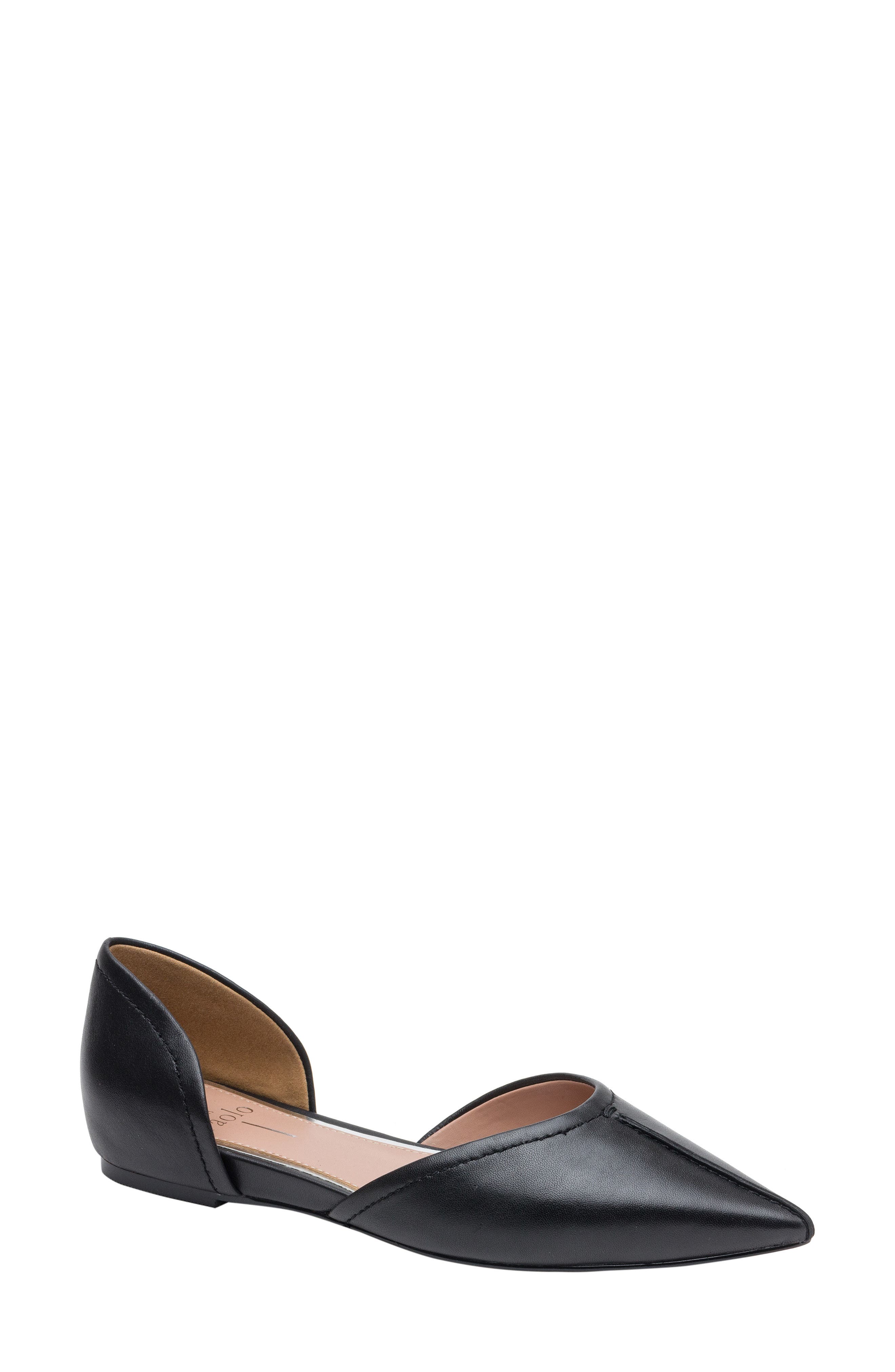 Linea Paolo Doria Pointed Toe Flat, Main, color, 