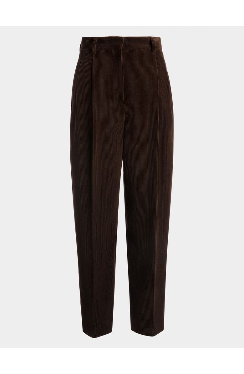 Bally Winter Capsule Pleated Pants, Main, color, Ebano 21