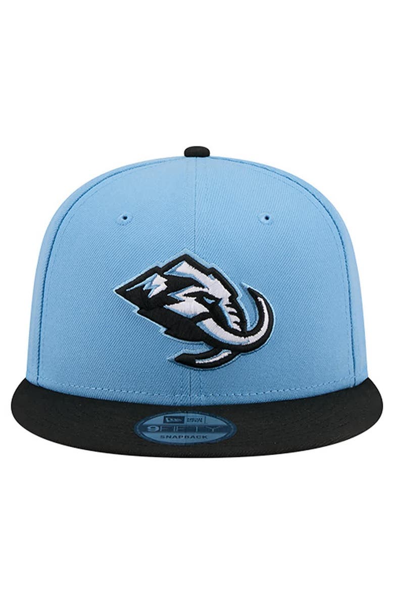 New Era Men's New Era  Light Blue Utah Mammoth Two-Tone 9FIFTY Snapback Hat, Alternate, color, 