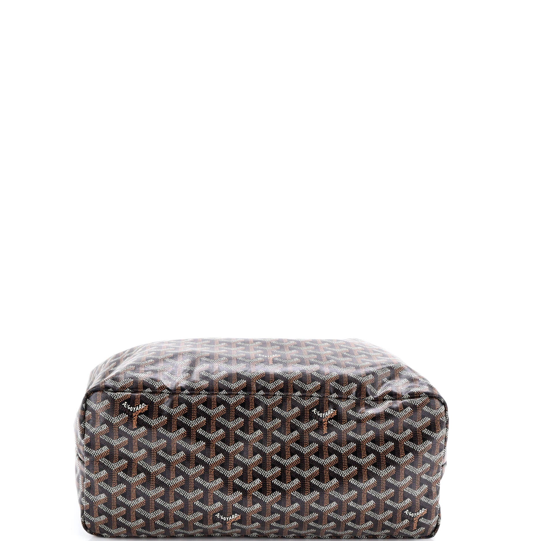 Pre-Owned Goyard Saint Louis Tote Coated Canvas PM, Alternate, color, Black