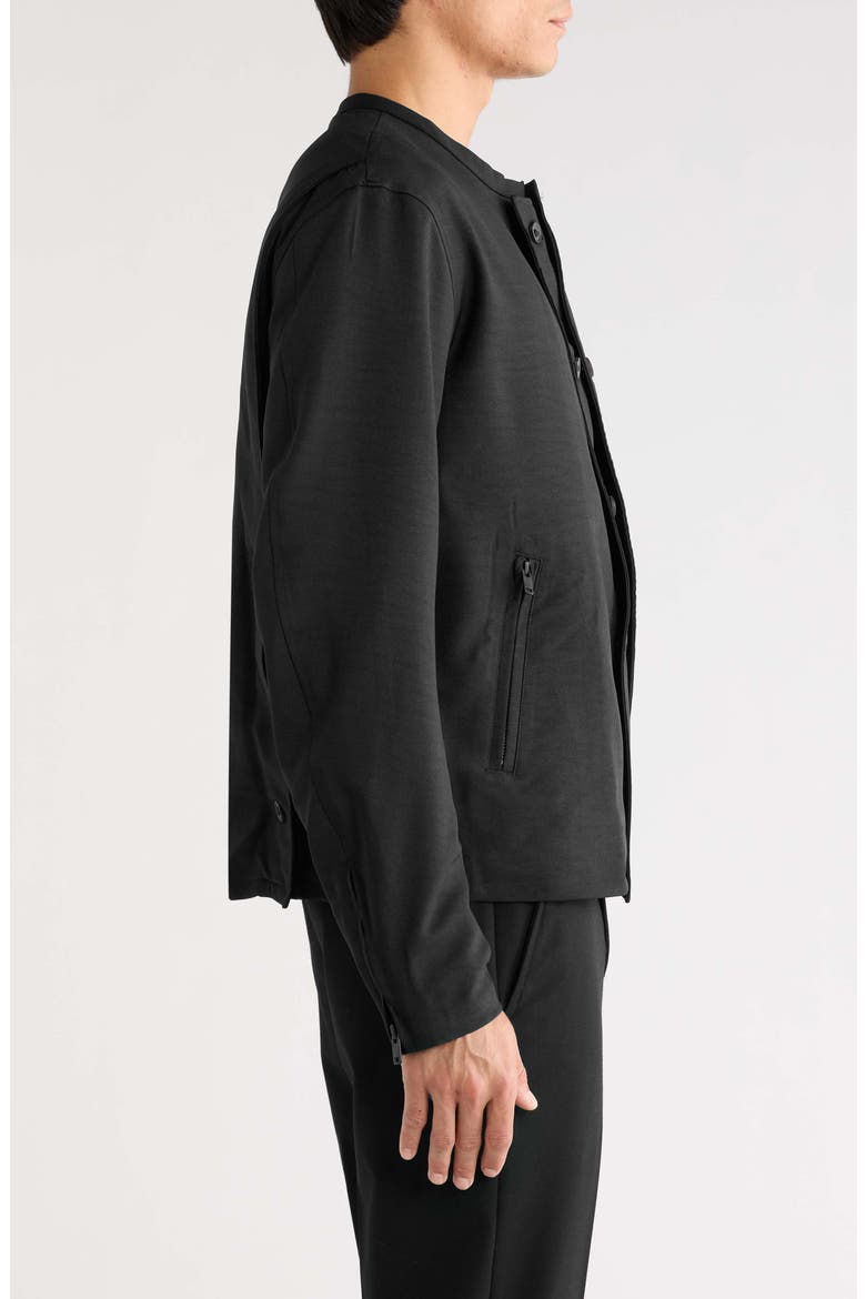 Uniform Adaptive Twill Top, Alternate, color, BLACK