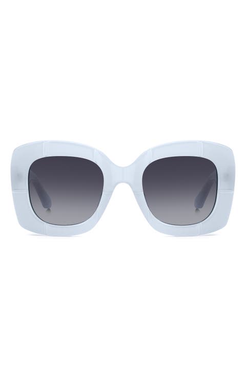 josey 50mm square sunglasses