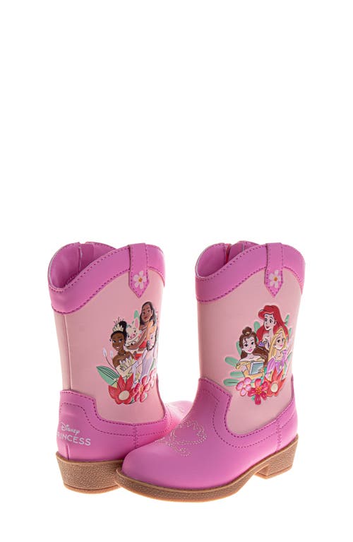 Josmo Kids' Disney Princess Cowboy Boot In Pink