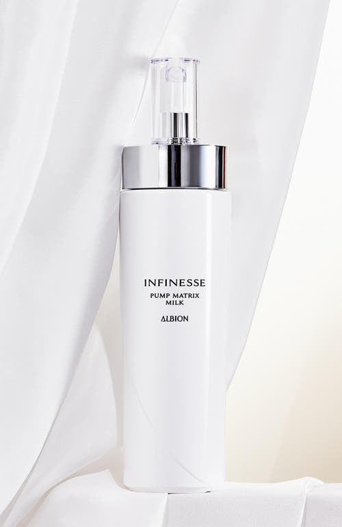 Albion Infinesse Pump Matrix Milk In White