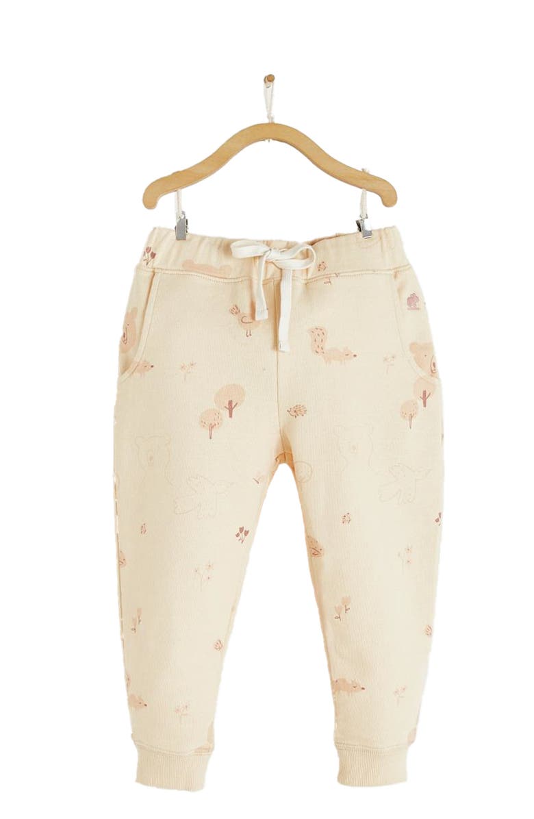 Babycottons Premium Cotton Tree Printed Jogger For Infant, Main, color, 