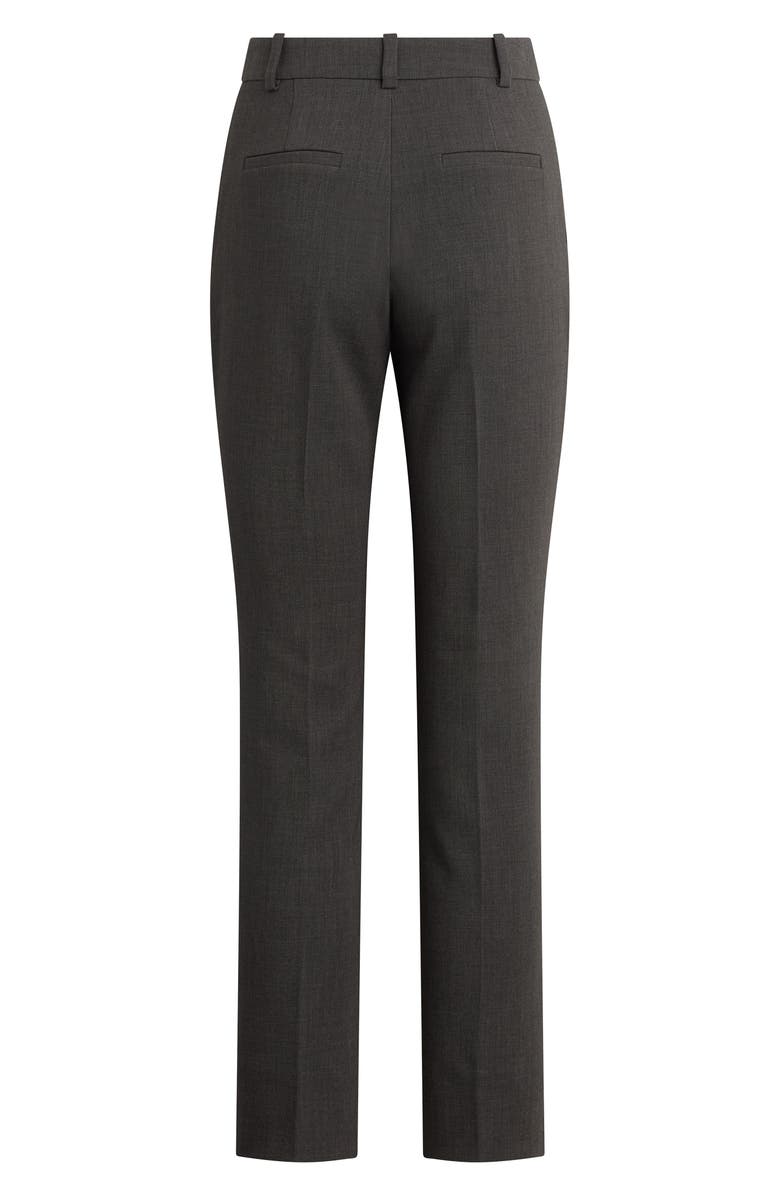 Favorite Daughter The Favorite High Waist Ankle Cigarette Pants, Alternate, color, Grey Suiting