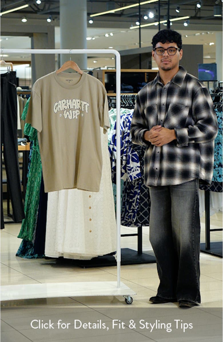 Cloud Script Cotton Graphic T-Shirt, sales video thumbnail