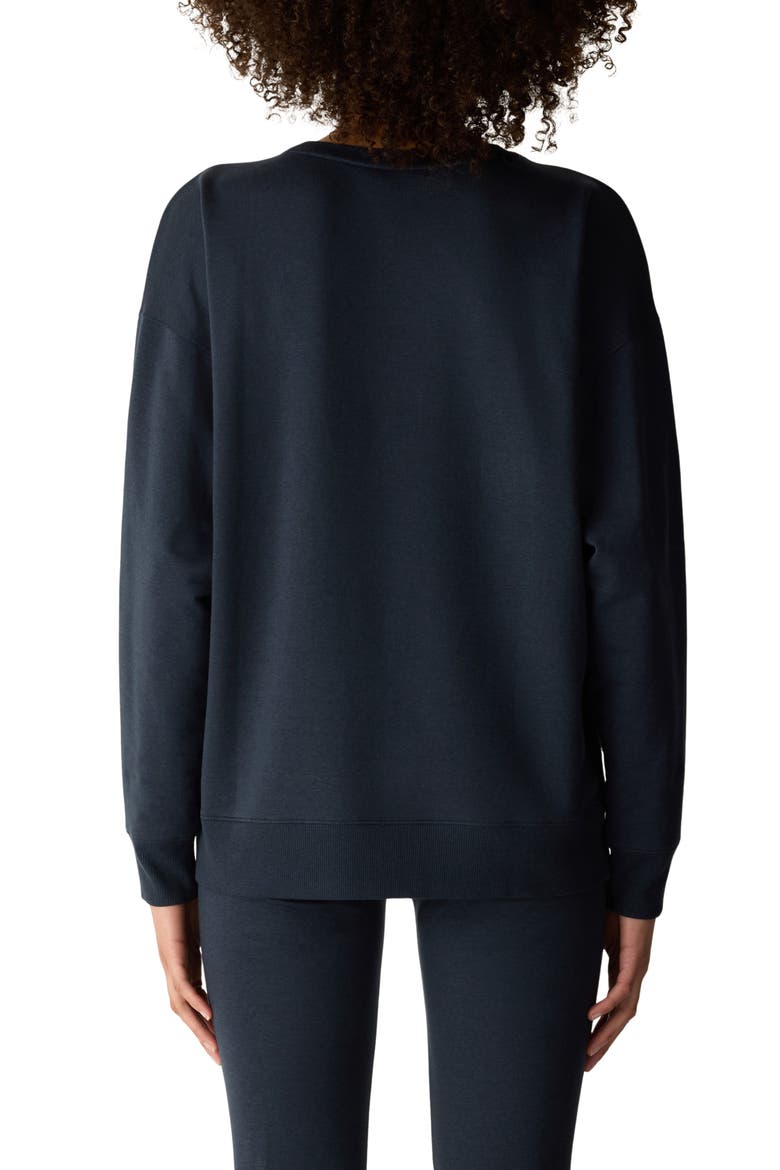 Crewneck Sweatshirt, Alternate, color, MARITIME
