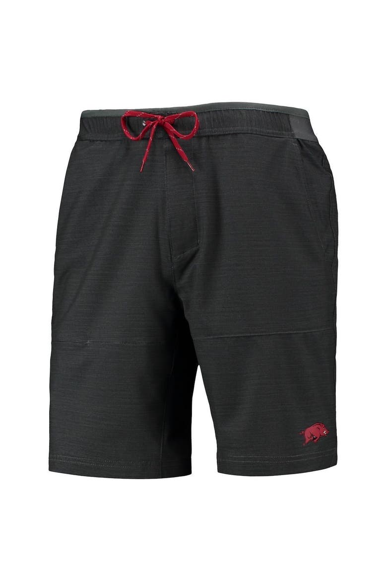 Men's Columbia Charcoal Arkansas Razorbacks Twisted Creek Omni-Shield Shorts, Alternate, color, Charcoal
