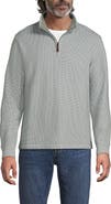 Lands' End Bedford Rib Casual Quarter Zip Sweater