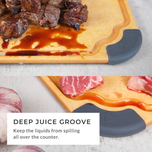 Eli Home Essential Series Cutting Board,  X-large -17" X 13" In Brown