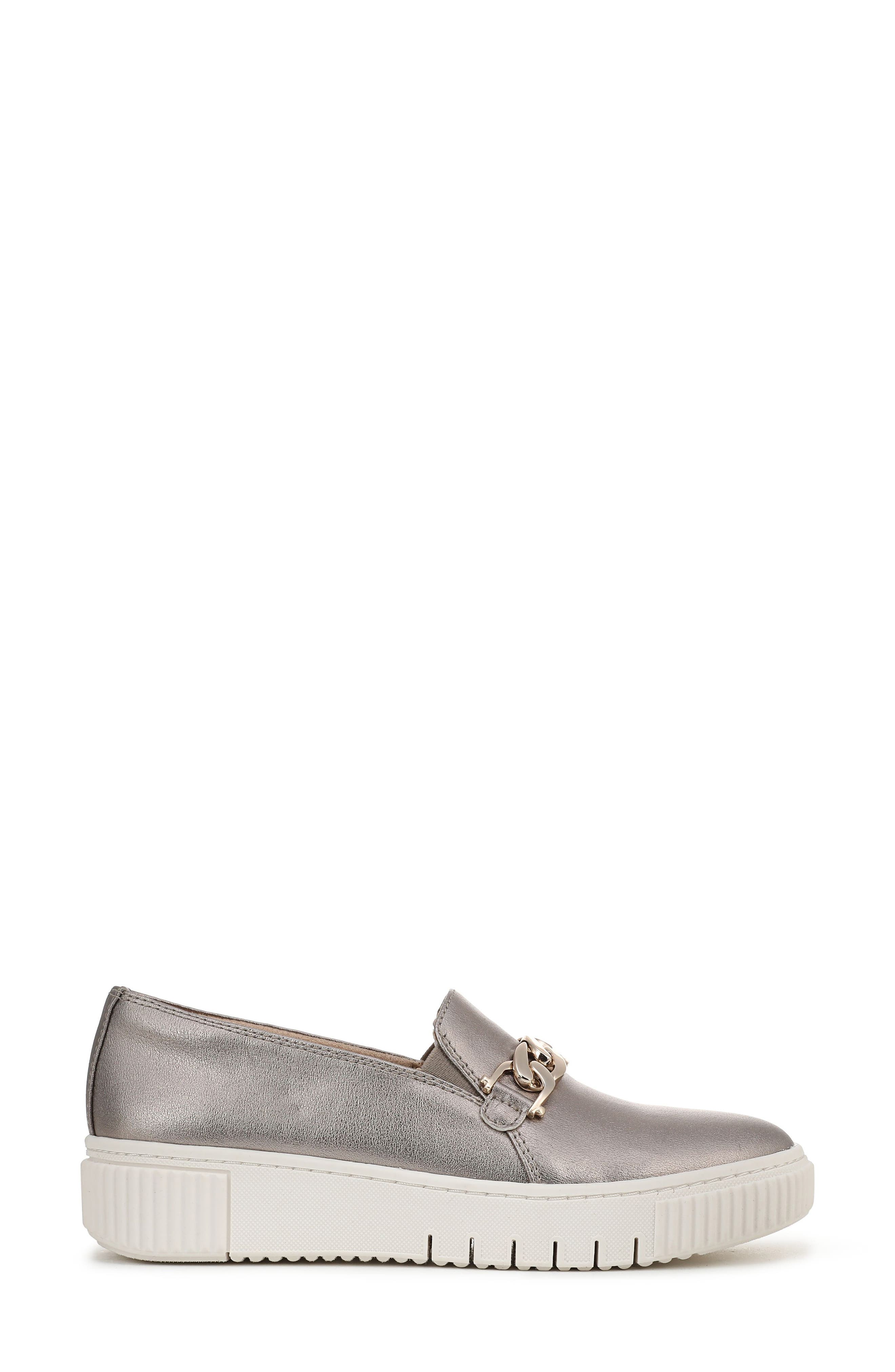 Trish Slip-On Sneaker, Alternate, color, PATINA PEWTER FAUX LEATHER