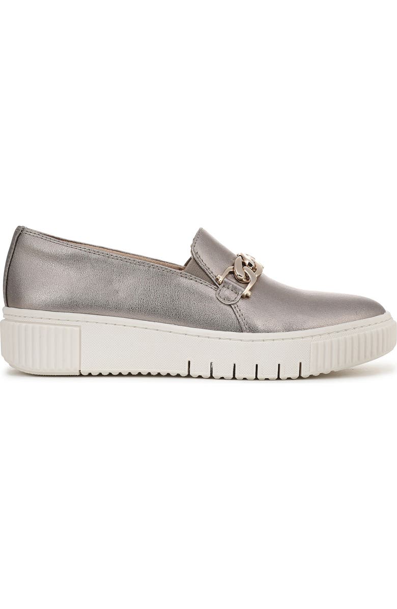 Naturalizer Trish Slip-On Sneaker, Alternate, color, Patina Pewter Faux Leather