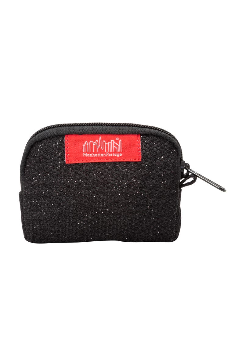 Midnight Coin Purse, Main, color, Black