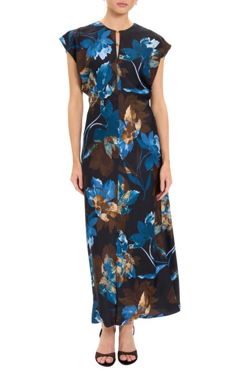 Floral Printed Maxi Dress