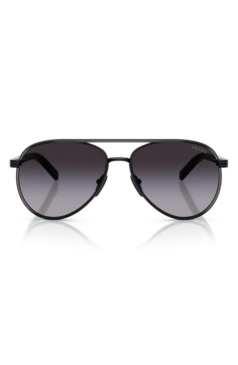 59mm Pilot Sunglasses