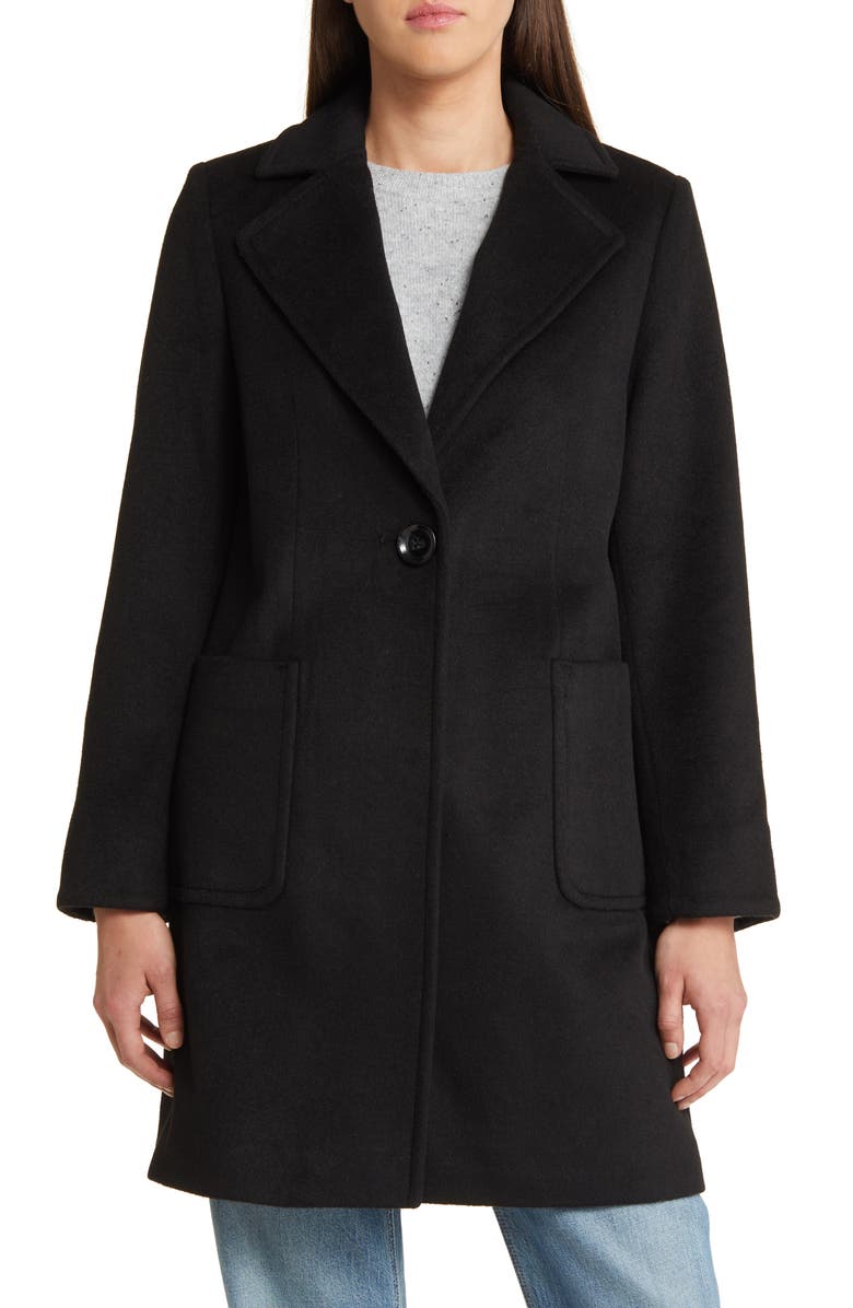 Sam Edelman Wool Blend Blazer Coat, Main, color,