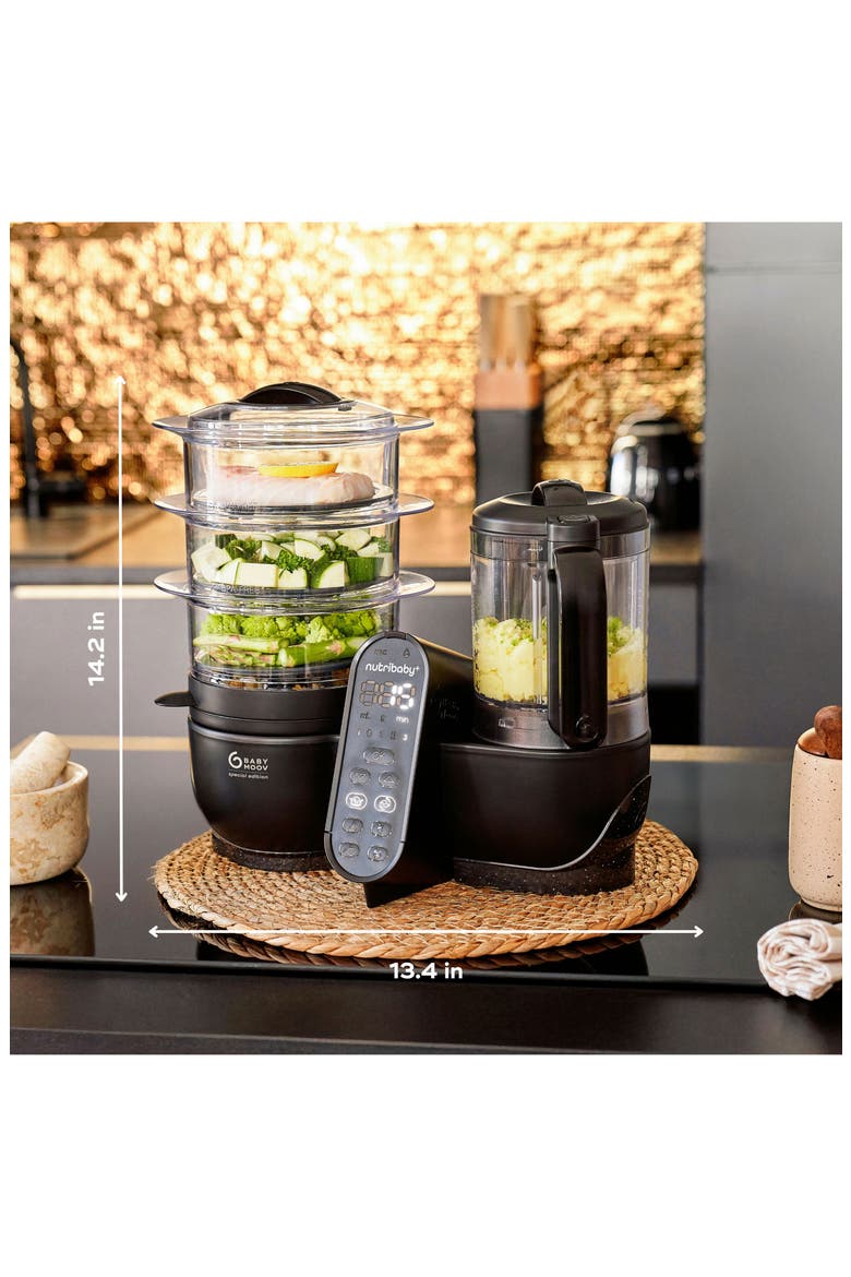 Duo Meal Station XL Baby Food Maker, Alternate, color, BLACK