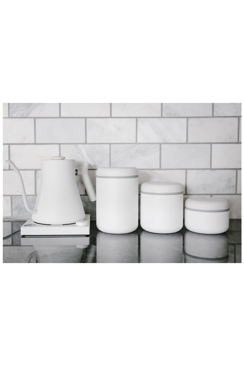 Atmos Stainless Steel Vacuum Canister, Alternate, color, MATTE WHITE