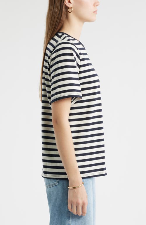 Nordstrom Relaxed Fit Pima Cotton Crewneck T-shirt In Multi