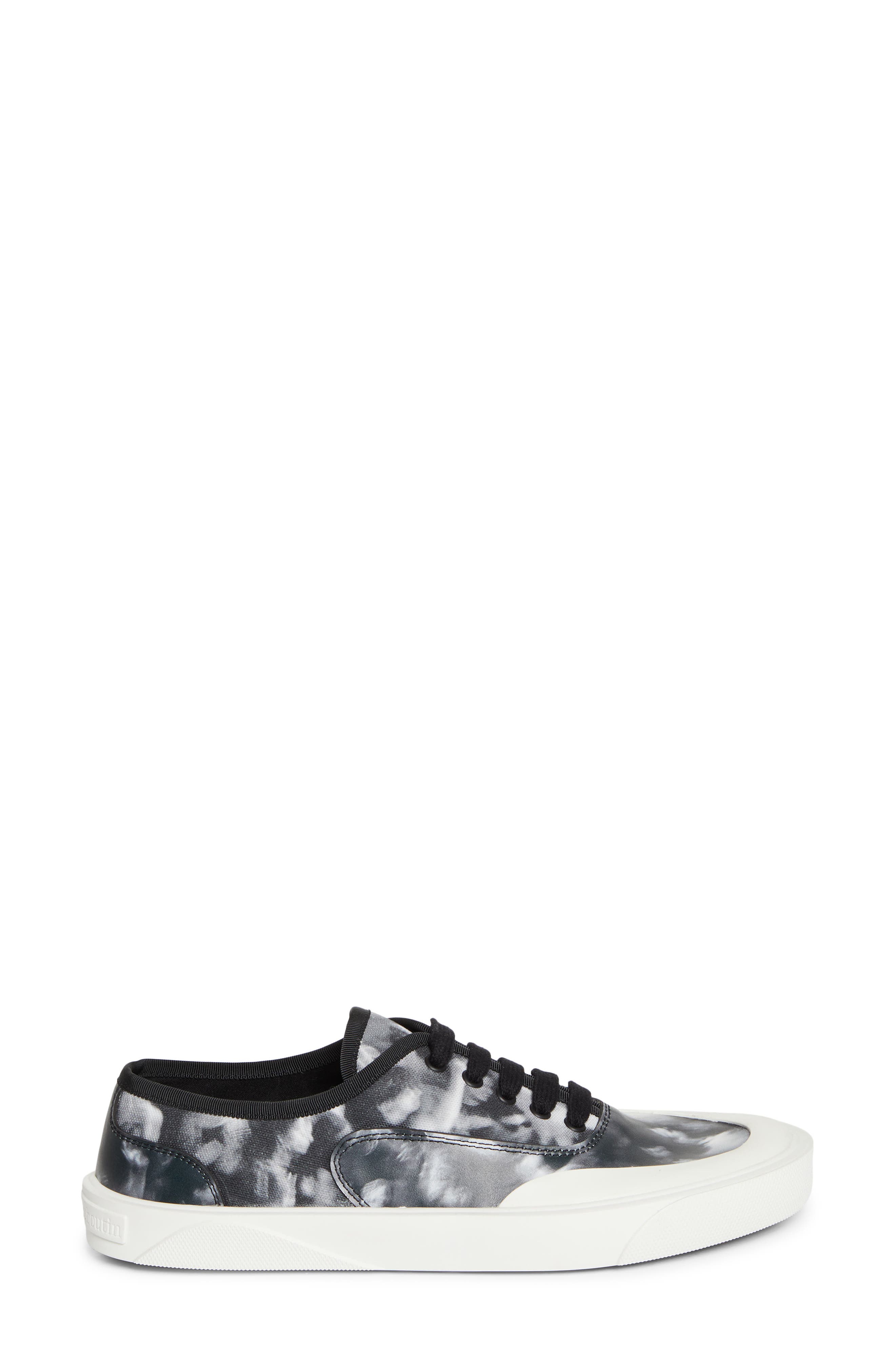 Christian Louboutin Moises Print Tactical Skate Sneaker, Alternate, color, B030-Black White