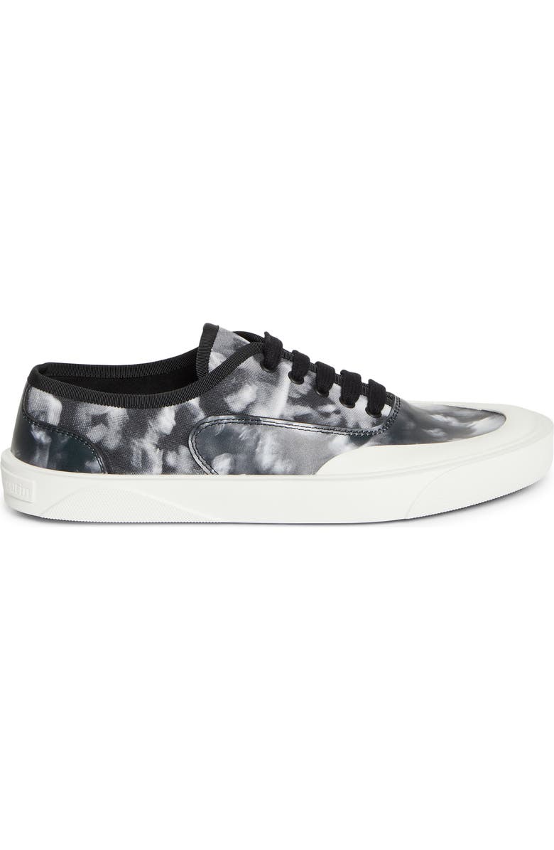 Christian Louboutin Moises Print Tactical Skate Sneaker, Alternate, color, B030-Black White