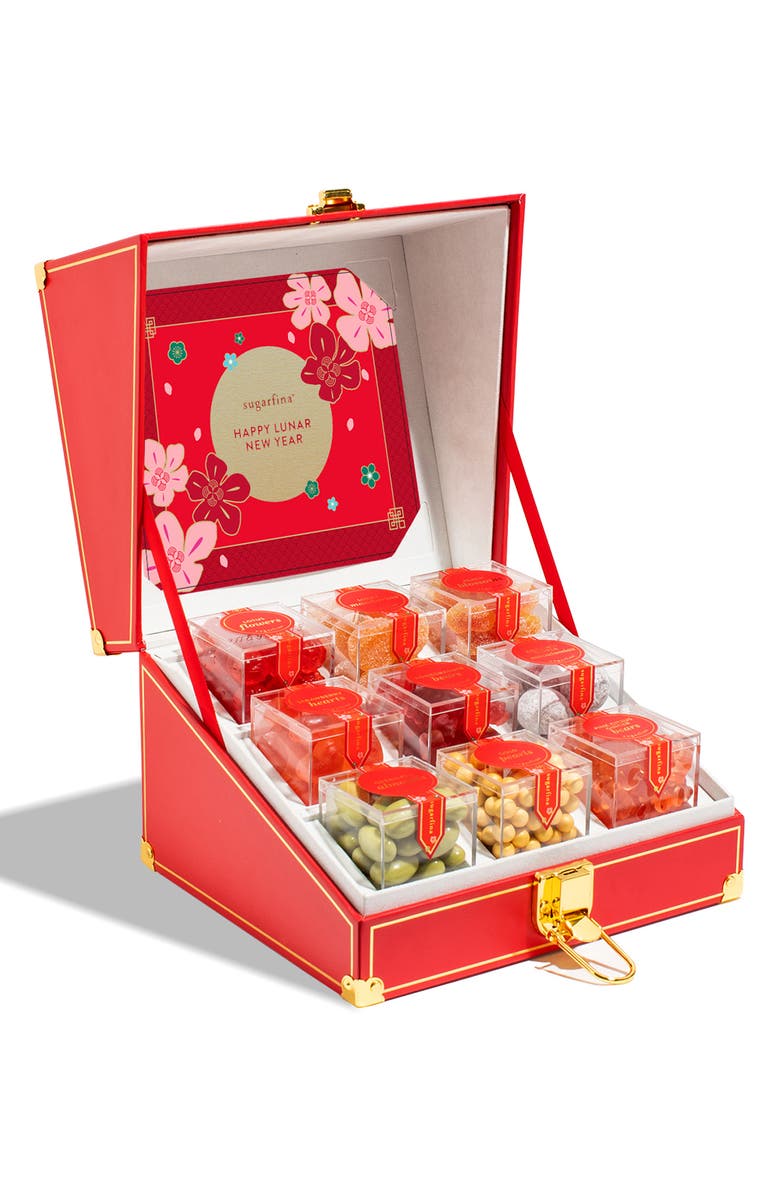 sugarfina Lunar New Year 9-Piece Mini Trunk, Main, color, 