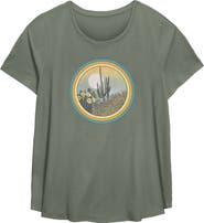 Lost Gods Women's Lost Gods Vintage Frame Desert Graphic T-Shirt