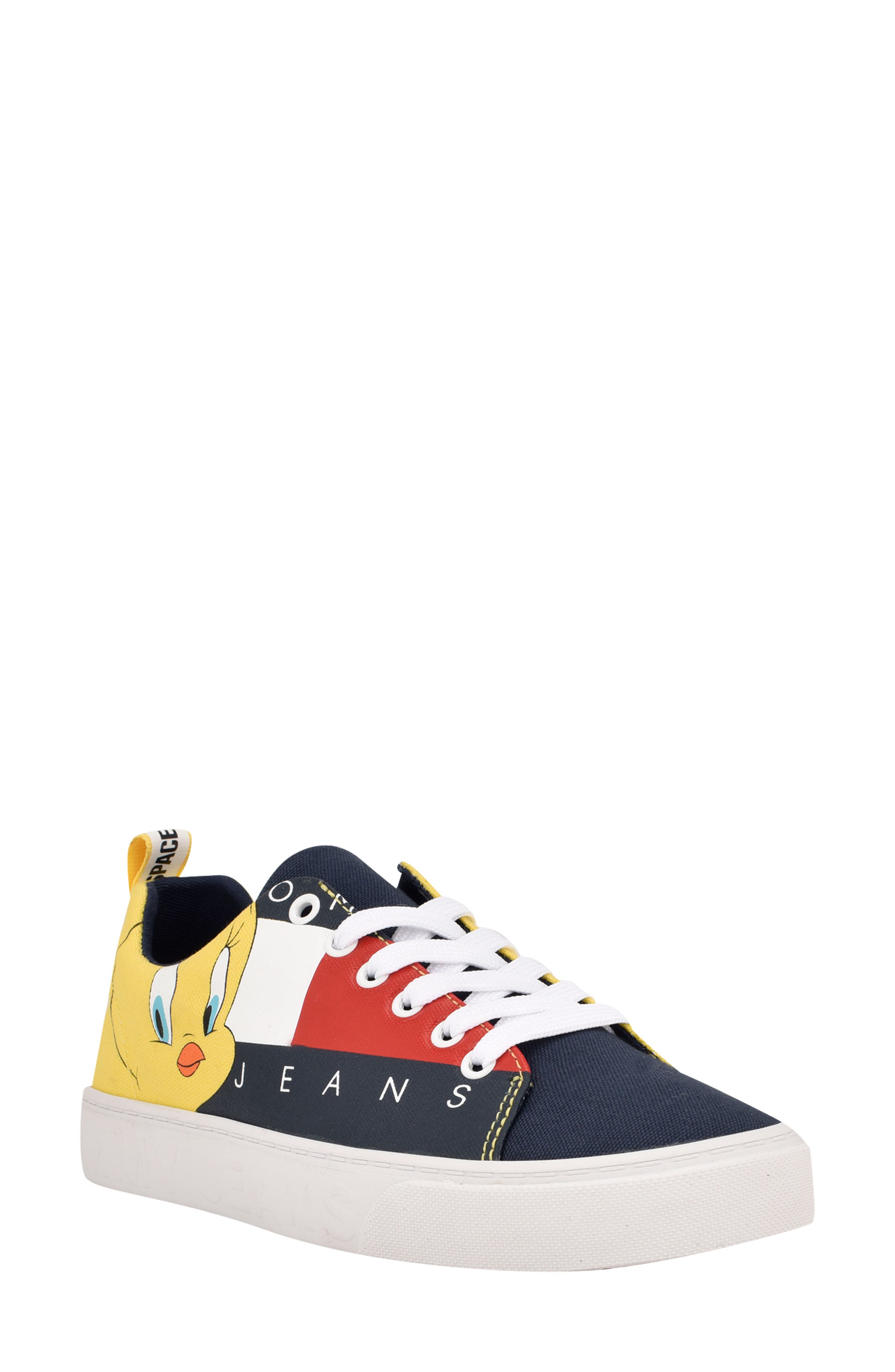 Tommy Hilfiger x Space Jam Tweety Bird Sneaker, Main, color, 
