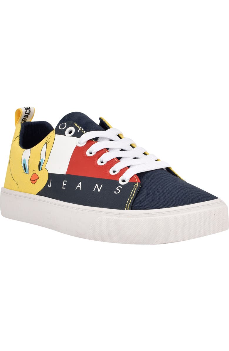 Tommy Hilfiger x Space Jam Tweety Bird Sneaker, Main, color,