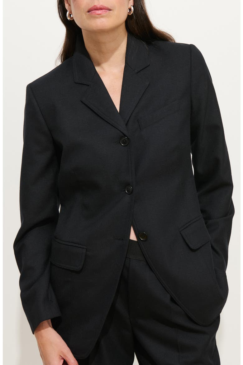 Primrose Blazer, Main, color, BLACK