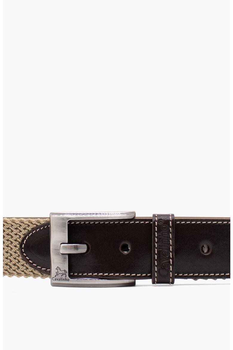 Cheval 528 Sporty Belt, Alternate, color, Beige / Brown