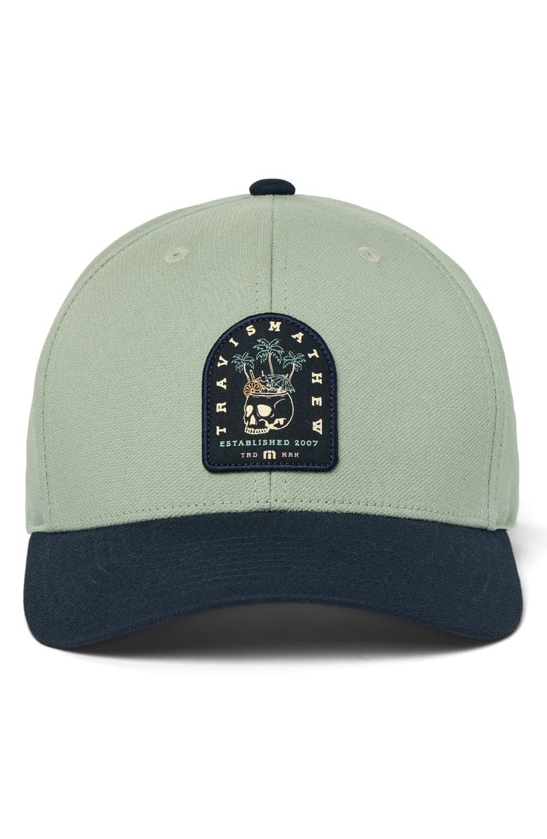 TravisMathew Beach & Brews Snapback Baseball Cap, Main, color, 