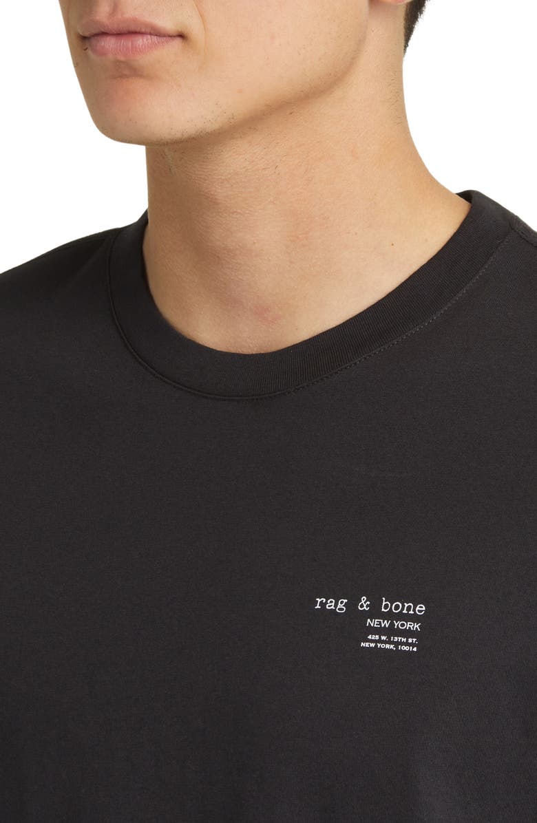 rag & bone Logo T-Shirt, Alternate, color,