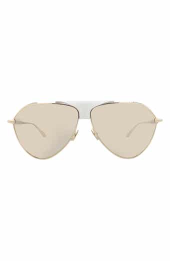 62mm Polarized Oversize Aviator Sunglasses