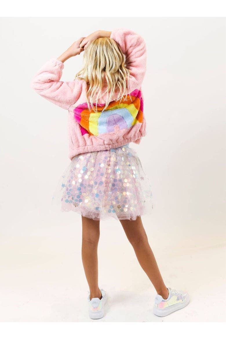 Paillette Stars Tutu, Alternate, color, Multicolor
