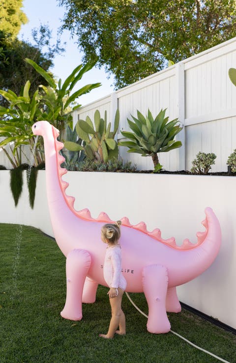 Inflatable Sprinkler – Pink Dino
