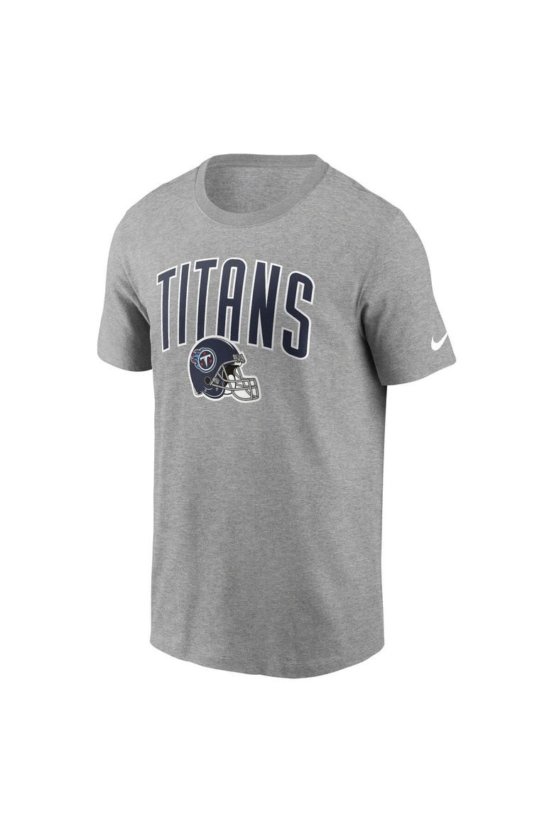Men's Nike Heathered Gray Tennessee Titans Team Athletic T-Shirt, Alternate, color, Heather Gray